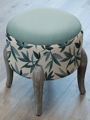 Voyage Maison Silverwood River Finn Round Footstool - Image 2 of 2