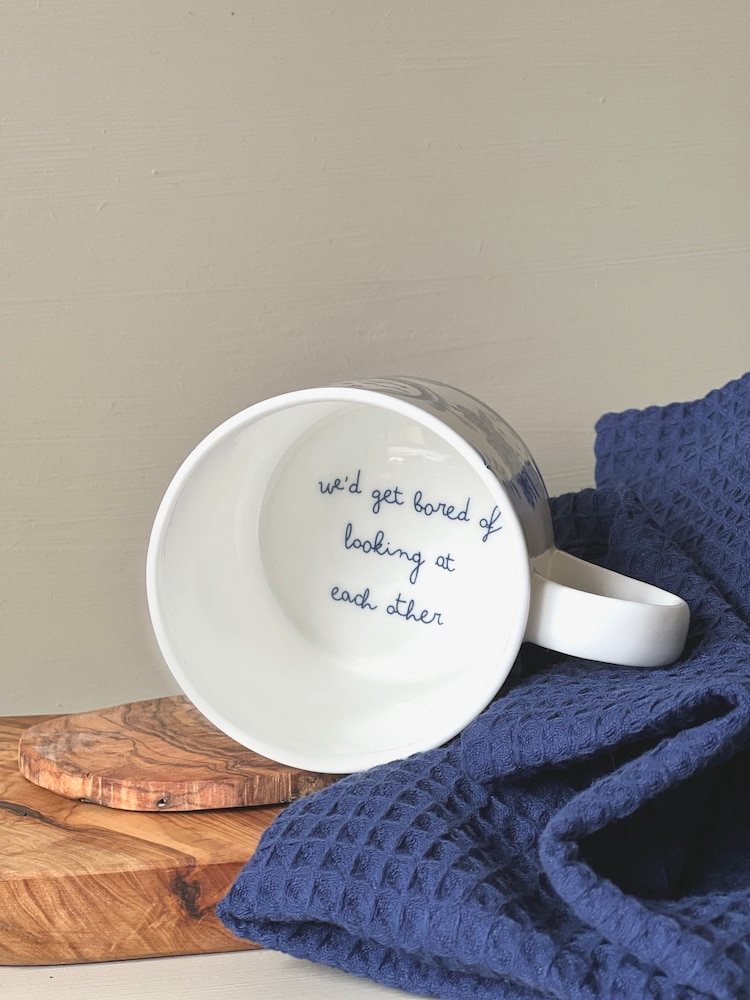 Scruffy Little Herbert Blue Mirror Mug - Image 2 of 4