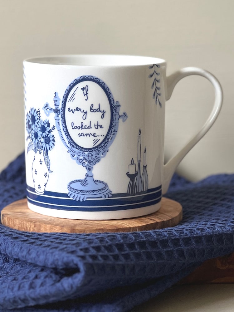 Scruffy Little Herbert Blue Mirror Mug - Image 4 of 4