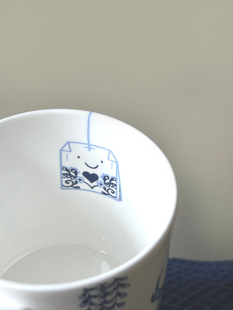 Scruffy Little Herbert Blue Something Blue Wedding Mug - Image 4 of 4