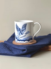 Scruffy Little Herbert Blue Flying Ducks Mug - Image 1 of 4
