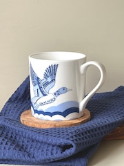 Scruffy Little Herbert Blue Flying Ducks Mug - Image 4 of 4