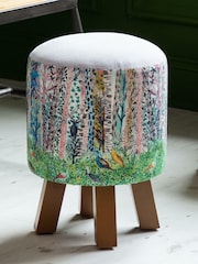 Voyage Maison Whimsical Tale Dawn Monty Round Footstool - Image 1 of 2