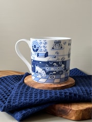 Scruffy Little Herbert Blue Retro Kitchen Mug - Image 2 of 4