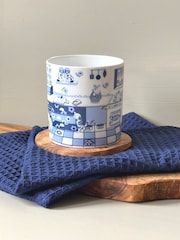 Scruffy Little Herbert Blue Retro Kitchen Mug - Image 3 of 4