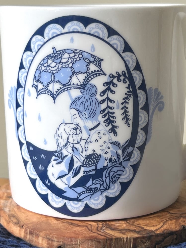 Scruffy Little Herbert Blue You Are My Sunshine Dog Mug - Image 4 of 4