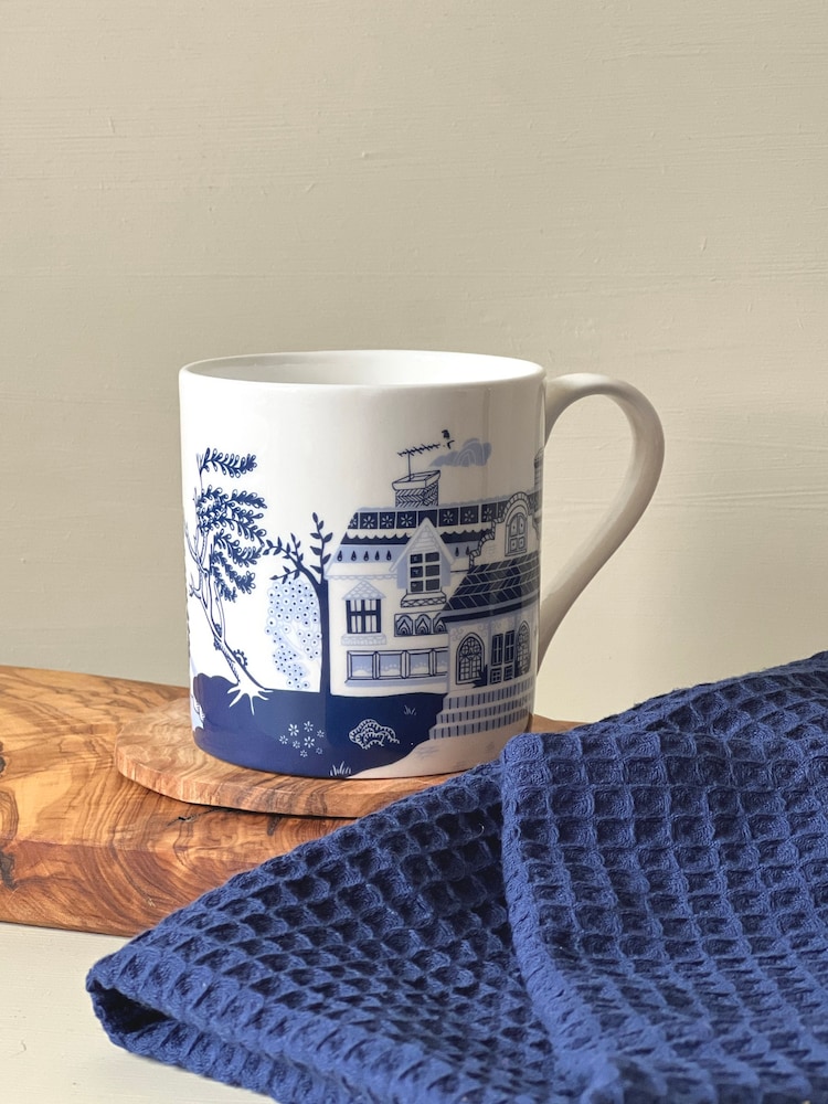 Scruffy Little Herbert Blue No Place Like Home Mug - Image 4 of 4