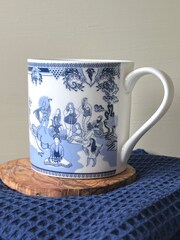 Scruffy Little Herbert Blue Body Positive Willow Mug - Image 4 of 5