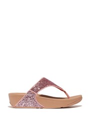 FitFlop Lulu Glitterball Toe Post Sandals - Image 1 of 2