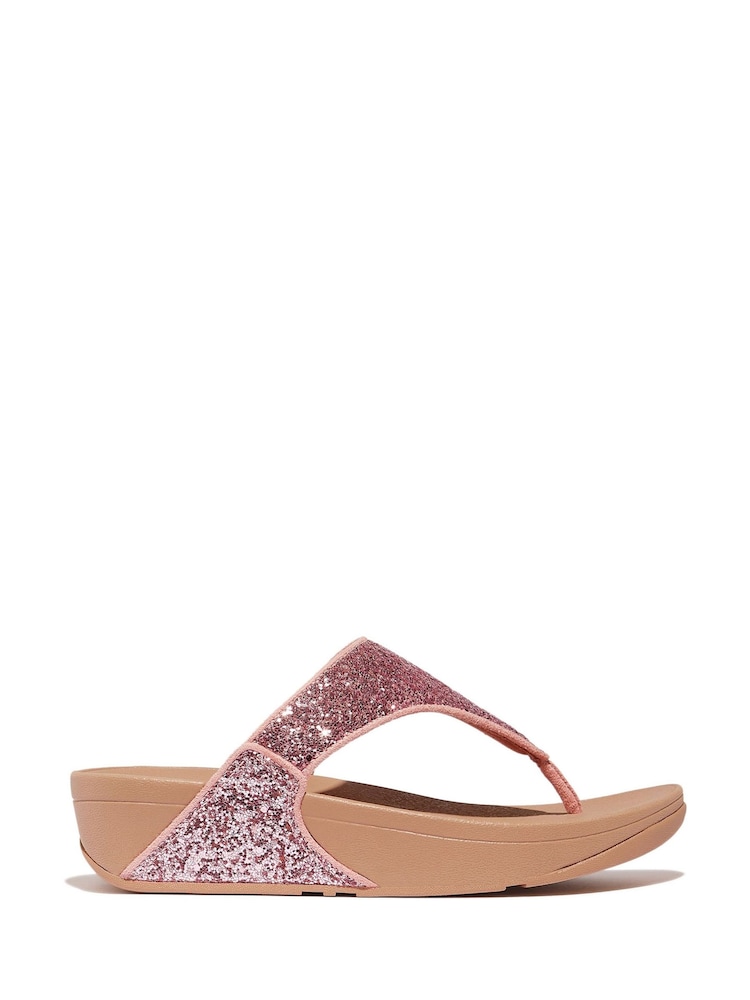 FitFlop Lulu Glitterball Toe Post Sandals - Image 1 of 2