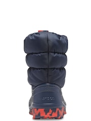 modra - Crocs Klasični Neo Puff Snow gležnjarji - Slika 2 iz 4