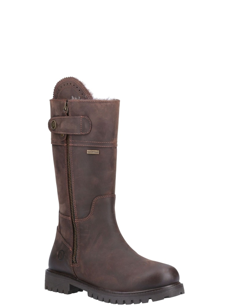 Cotswolds Bushcombe Mid Brown Boots - Image 2 of 4