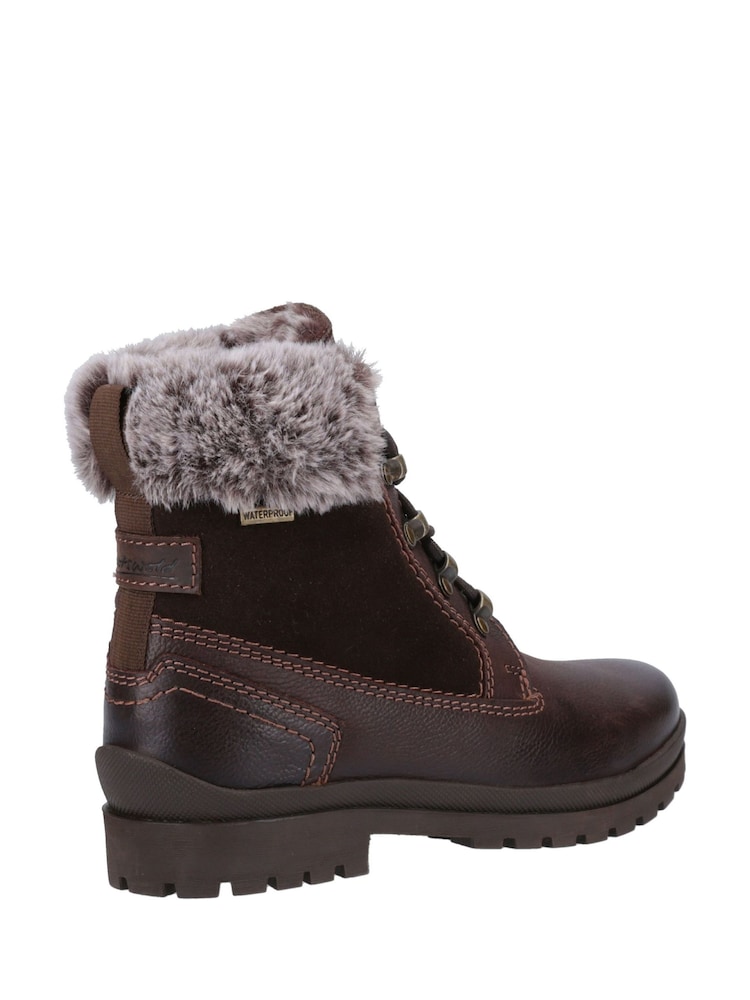 Cotswolds Evenlode Ankle Brown Boots - Image 2 of 4