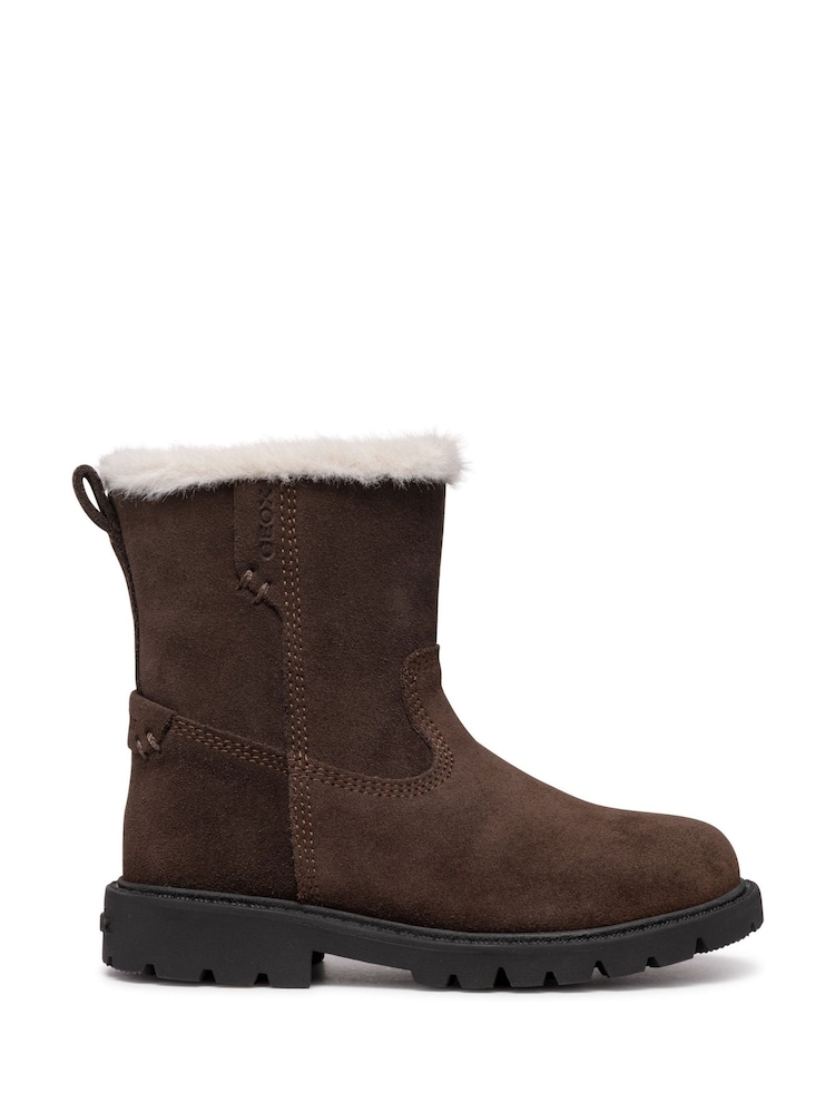 Geox J Shaylax Ankle Brown Boots - Image 1 of 4