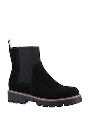 Hush Puppies Adeline Ankle Black Boots - Image 1 of 4