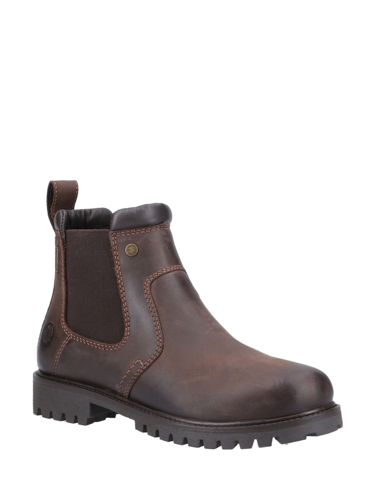 Cotswolds Pamington Ankle Brown Boots - Image 1 of 4