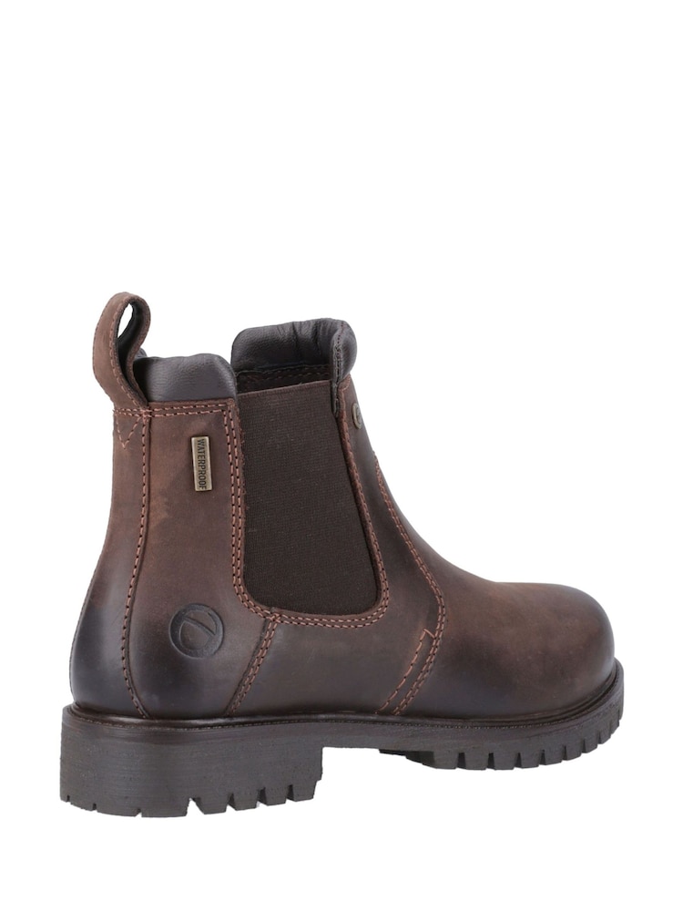Cotswolds Pamington Ankle Brown Boots - Image 2 of 4