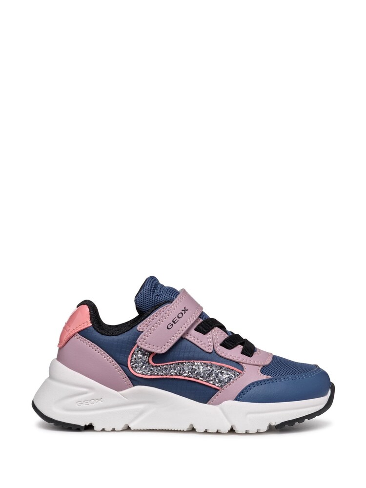 Geox Blue J Loftus Sneakers - Image 1 of 4