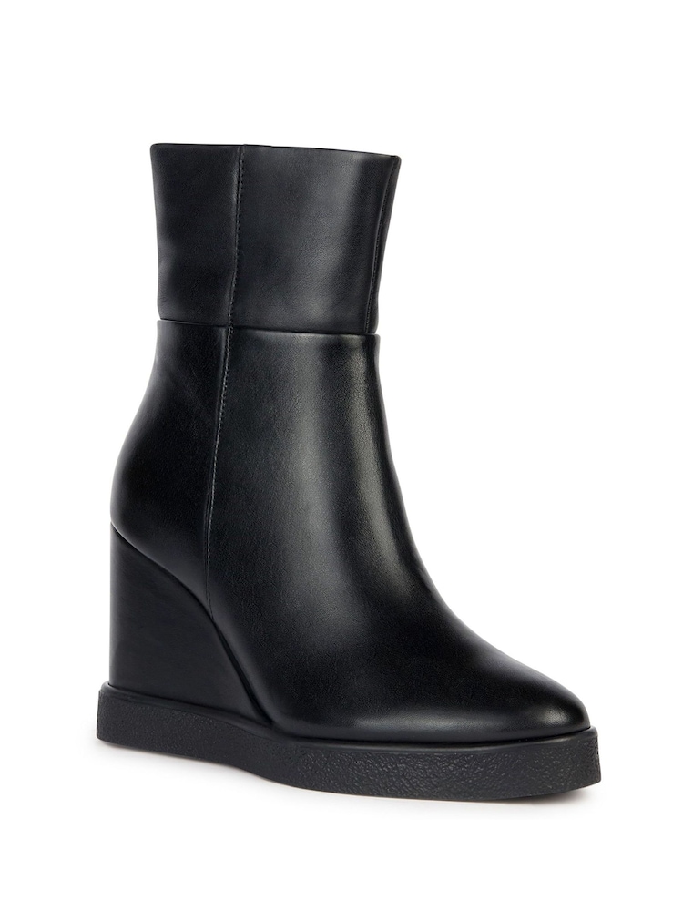 Geox D Eildea Wedge Ankle Boots - Image 2 of 4