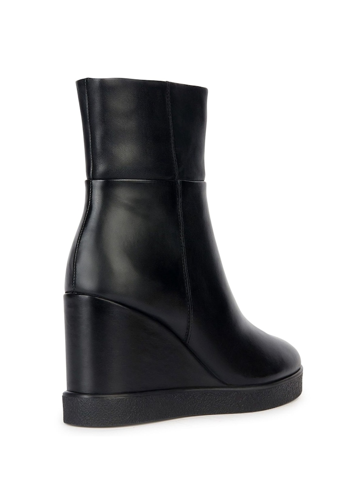 Geox D Eildea Wedge Ankle Boots - Image 3 of 4