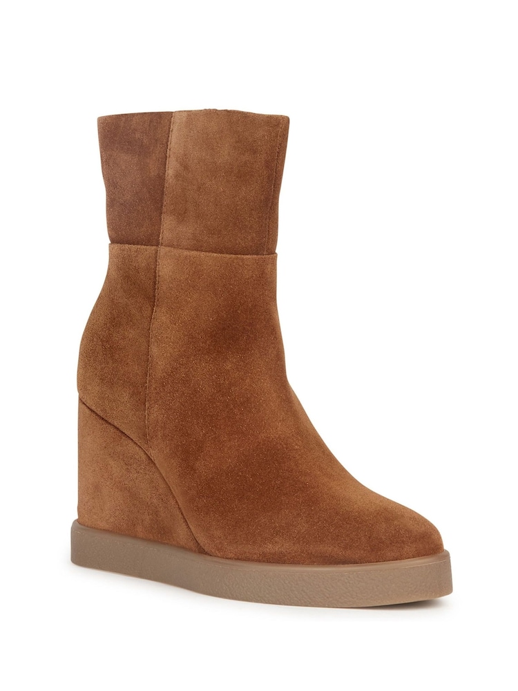 Geox D Eildea Wedge Ankle Boots - Image 2 of 4