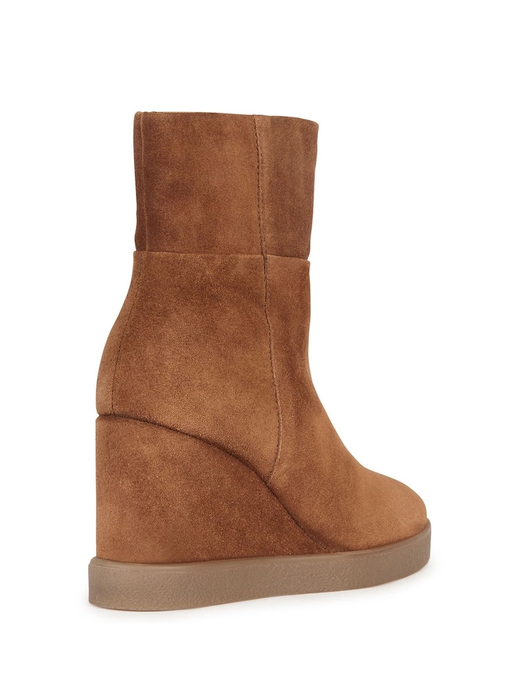 Geox D Eildea Wedge Ankle Boots - Image 3 of 4