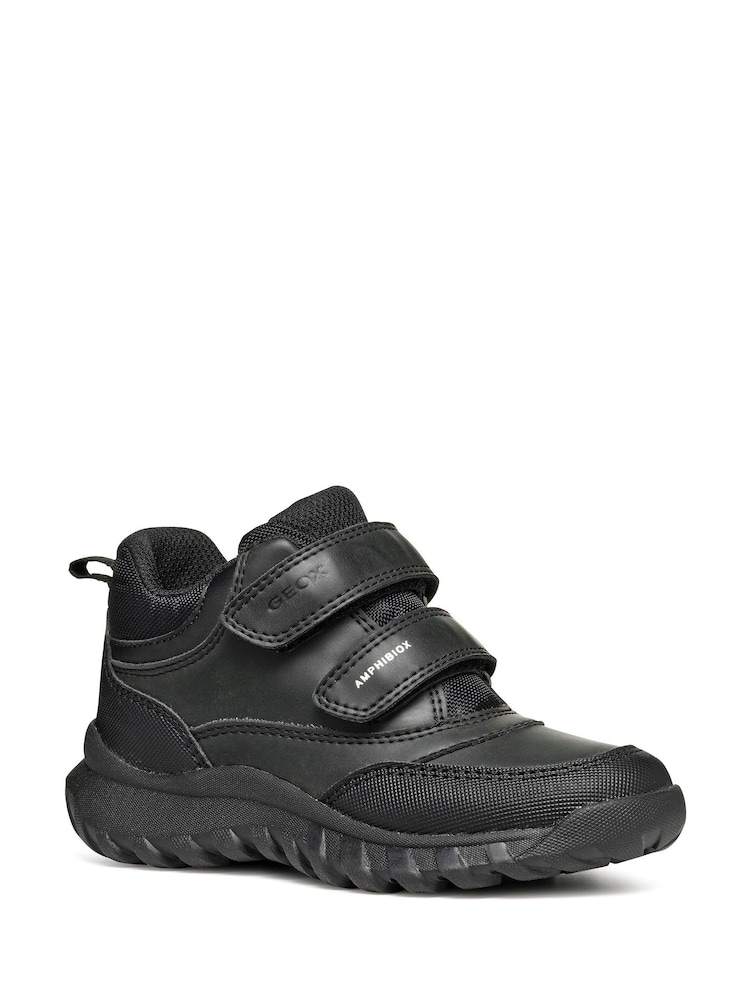 Geox Boy J Simbyos ABX Black Shoes - Image 1 of 4