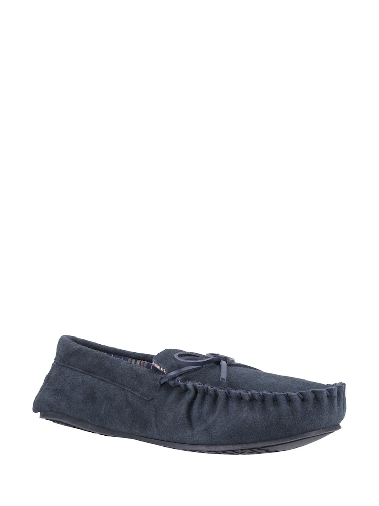 Blau - Hush Puppies Clyde Slipper für den Winter - Bild 1 von 4