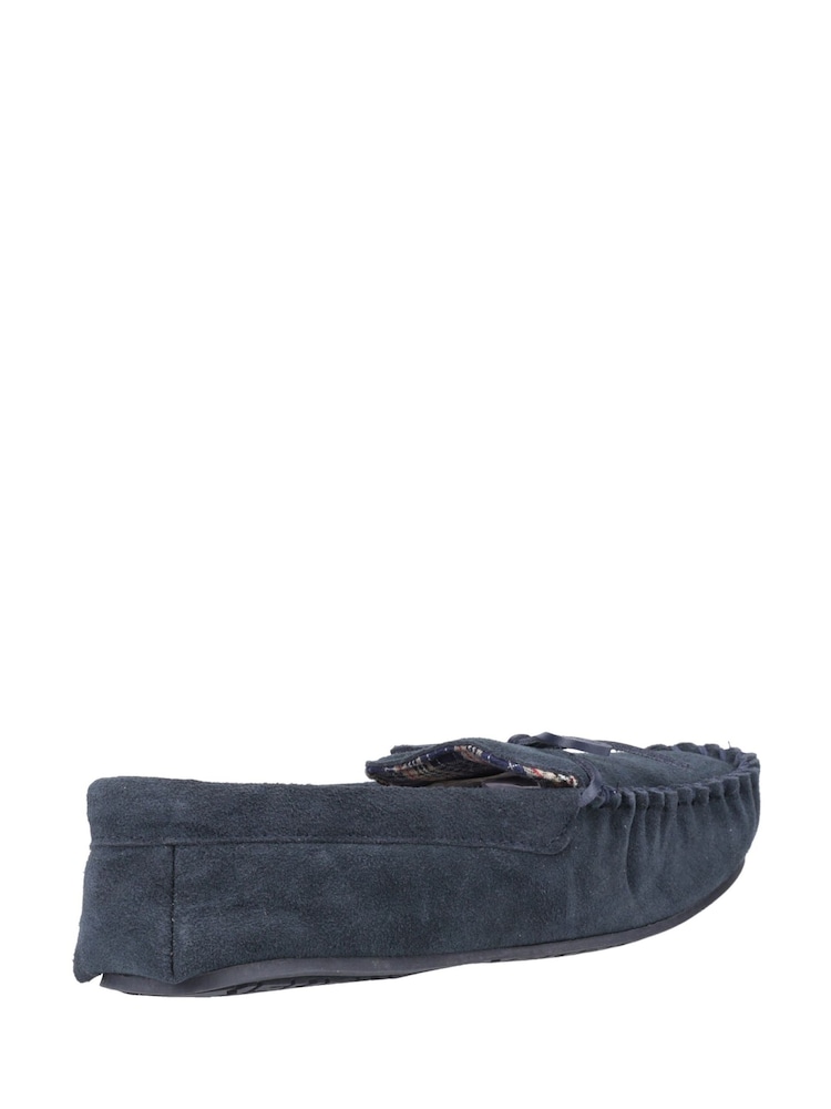 Blau - Hush Puppies Clyde Slipper für den Winter - Bild 2 von 4