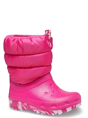 rožnata - Crocs Klasični Neo Puff Snow gležnjarji - Slika 1 iz 4