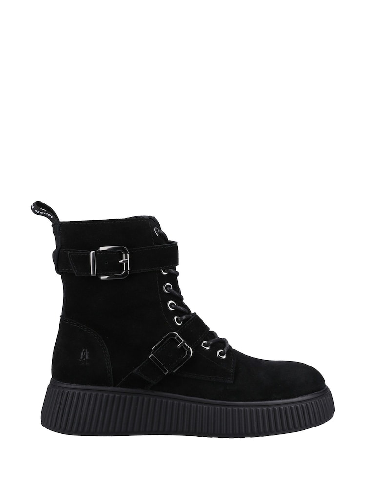 Hush Puppies Aspen Ankle Black Boots - Image 1 of 4