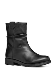 Geox D Rawelle Ankle Black Boots - Image 2 of 4