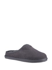 Hush Puppies Grey Conrad Slippers - Image 1 of 4