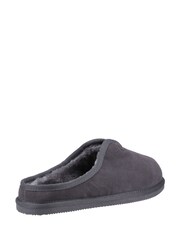 Hush Puppies Grey Conrad Slippers - Image 2 of 4