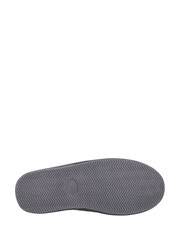 Hush Puppies Grey Conrad Slippers - Image 3 of 4