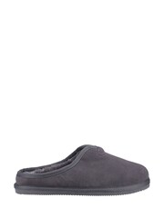 Hush Puppies Grey Conrad Slippers - Image 4 of 4