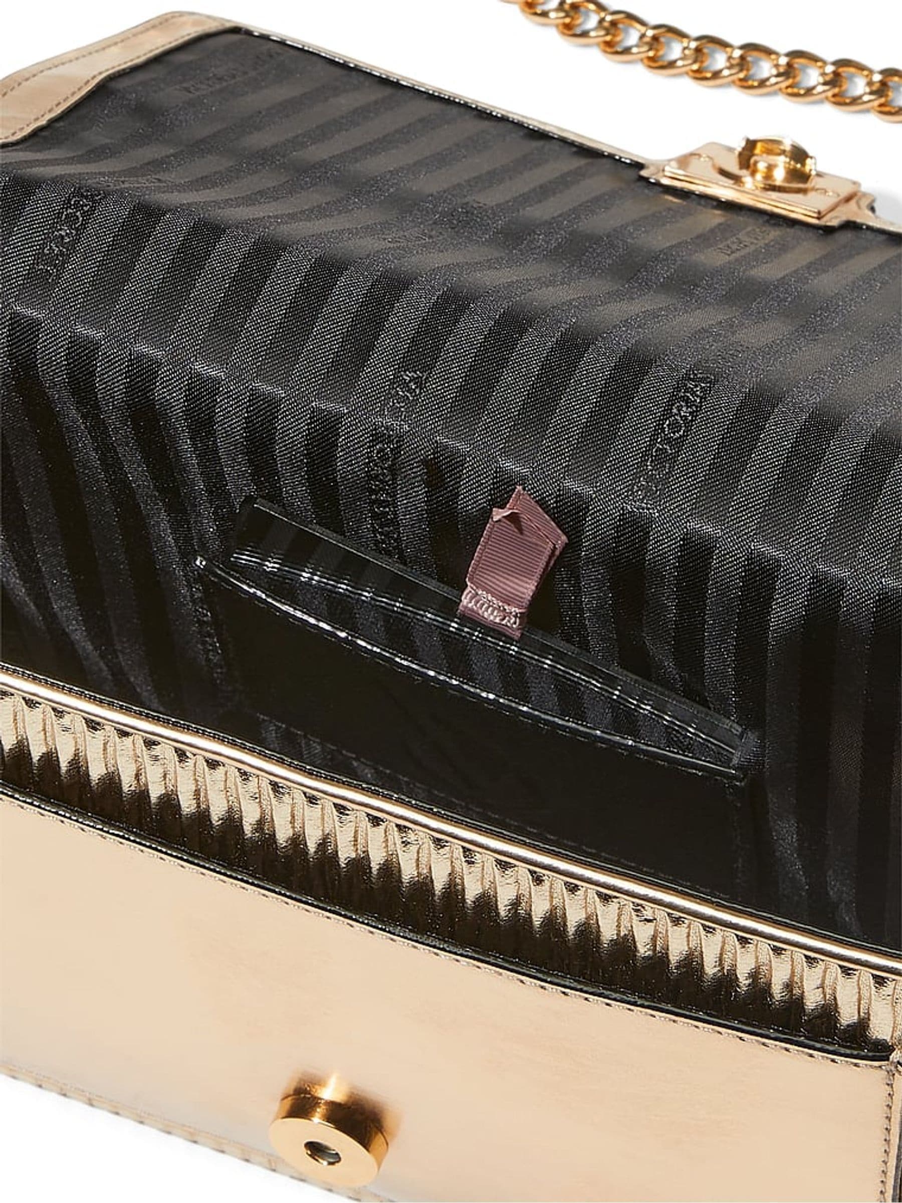 Buy Victoria s Secret Gold Crossbody Bag from the Next UK online shop