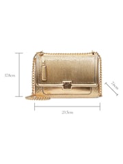 Victoria's Secret Gold Crossbody Bag - Image 3 of 3
