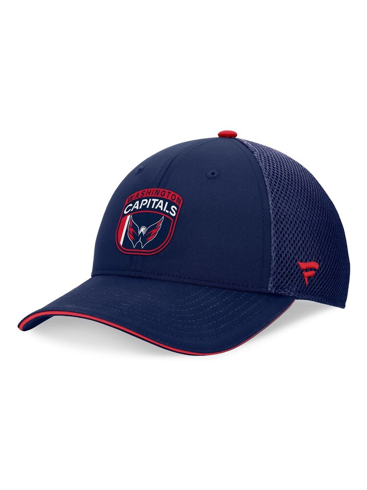 Fanatics Red NHL Washington Capitals Authentic Pro Draft Structured Trucker Cap - Image 1 of 3