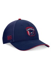 Fanatics Red NHL Washington Capitals Authentic Pro Draft Structured Trucker Cap - Image 2 of 3