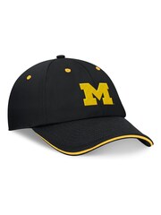 Fanatics College Michigan Wolverines Unstructured Quick Release Adjustable Black Cap - Image 1 of 4