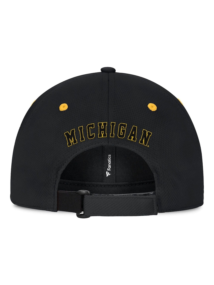 Fanatics College Michigan Wolverines Unstructured Quick Release Adjustable Black Cap - Image 4 of 4