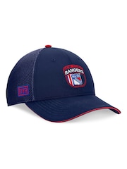Fanatics Blue NHL New York Rangers Authentic Pro Draft Structured Trucker Cap - Image 3 of 3