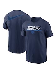 Fanatics Blue 100% Cotton MLB Detroit Tigers 2 Hit Speed City Connect T-Shirt - Image 1 of 3