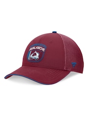 Fanatics Red NHL Colorado Avalanche Authentic Pro Draft Structured Trucker Cap - Imagen 1 de 4