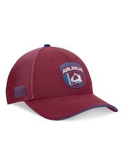 Fanatics Red NHL Colorado Avalanche Authentic Pro Draft Structured Trucker Cap - Imagen 2 de 4