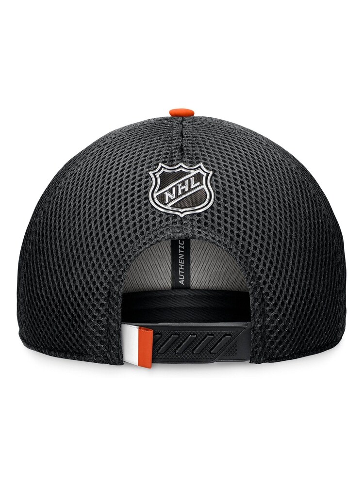 Fanatics NHL Philadelphia Flyers Authentic Pro Draft Structured Trucker Black Cap - Image 4 of 4