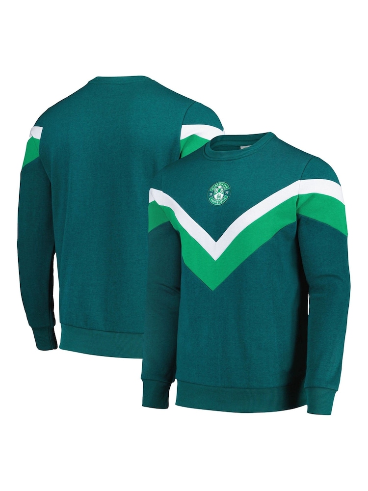 Fanatics Green Hibernian Cut & Sew Crew Sweater - Image 1 of 3