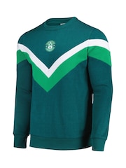 Fanatics Green Hibernian Cut & Sew Crew Sweater - Image 3 of 3