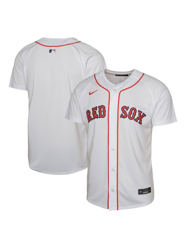 Fanatics Youth MLB Boston Red Sox Limited Home White Jersey - Image 1 of 3